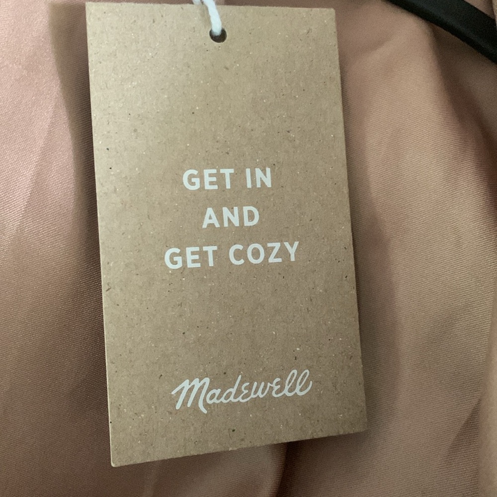 Madewell Wool Cashmere… Blend Camel coat size - Picture 10 of 15